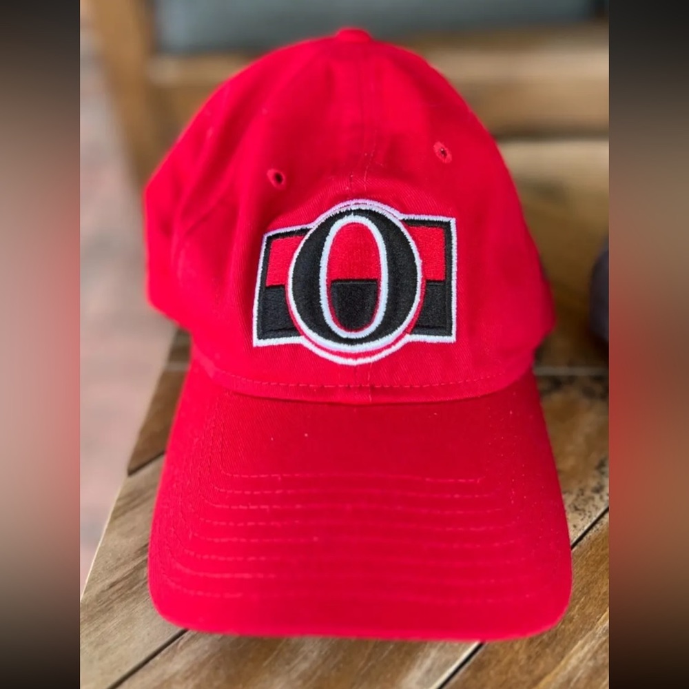 Red Ohio State Adjustable Hat Excellent Condition